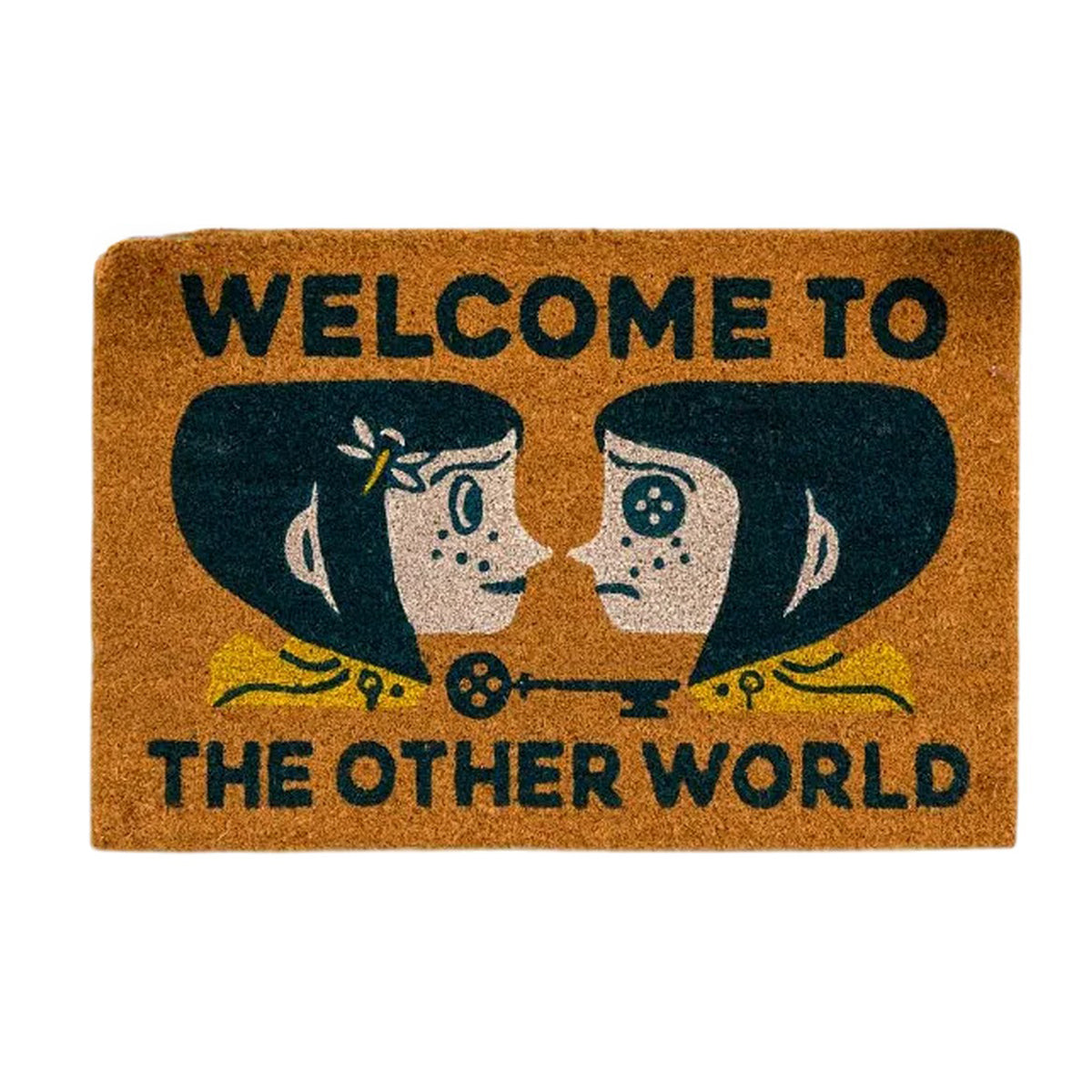 Brown - Front - Coraline Welcome To The Other World Door Mat