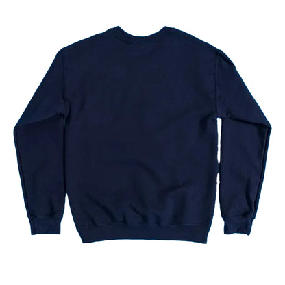 Navy - Back - Transformers Unisex Adult Autobots And Decepticons Embroidered Sweatshirt