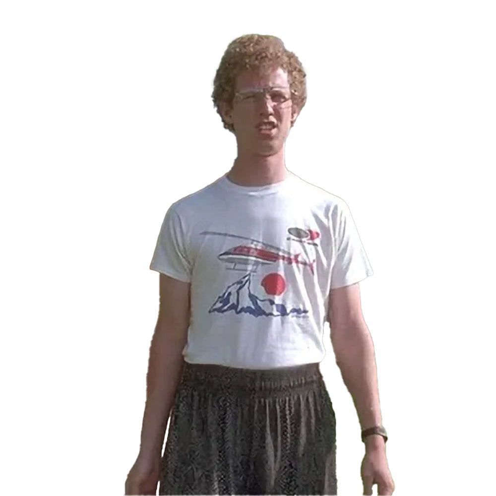 White-Off White - Lifestyle - Napoleon Dynamite Unisex Adult Air Services International T-Shirt