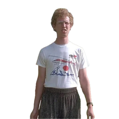 White-Off White - Lifestyle - Napoleon Dynamite Unisex Adult Air Services International T-Shirt