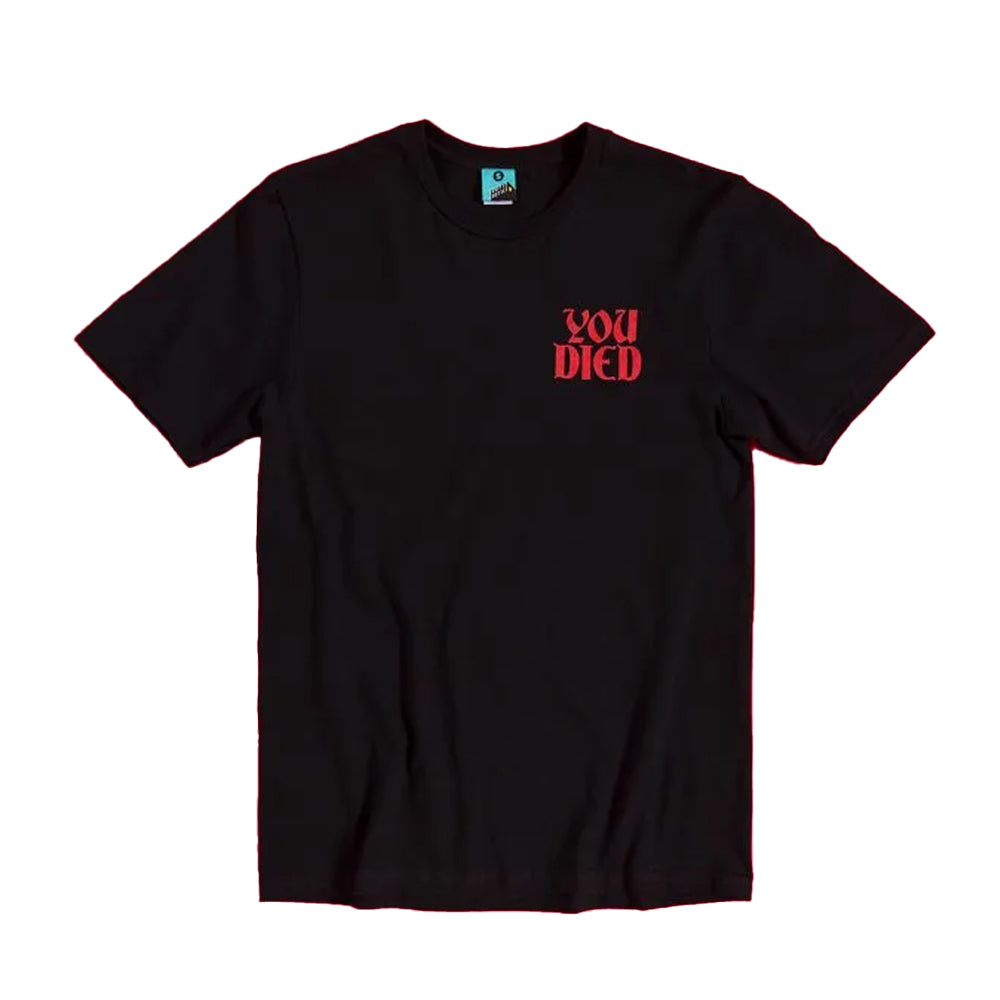 Black-Charcoal - Front - Bloodbourne Unisex Adult Fear The Old Blood T-Shirt