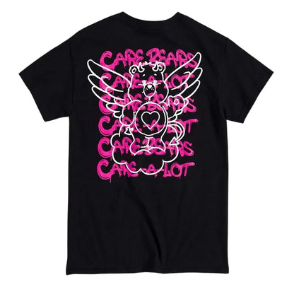 Black - Back - Care Bears Unisex Adult Bad Angel T-Shirt