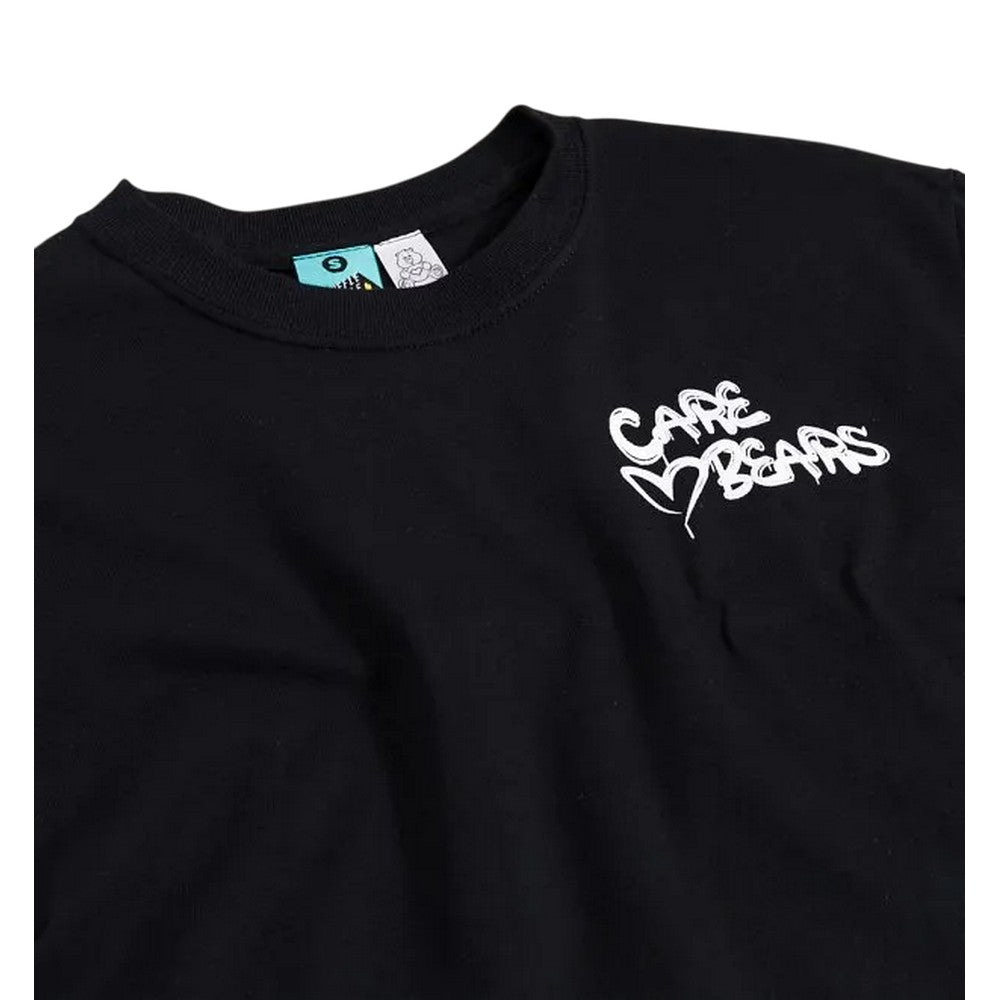 Black - Side - Care Bears Unisex Adult Bad Angel T-Shirt
