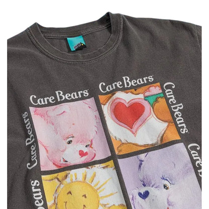 Black - Side - Care Bears Unisex Adult Watercolour Frame Vintage Wash T-Shirt