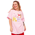 Light Pink - Lifestyle - Care Bears Unisex Adult Watercolour Frame T-Shirt