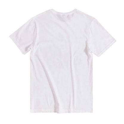 White - Back - Barney Unisex Adult Dinosaur T-Shirt