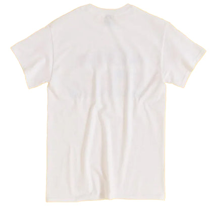 White-Off White - Back - The Simpsons Unisex Adult Pixel Artwork T-Shirt