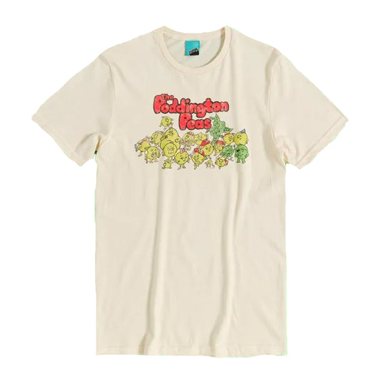 Natural - Front - The Poddington Peas Unisex Adult T-Shirt