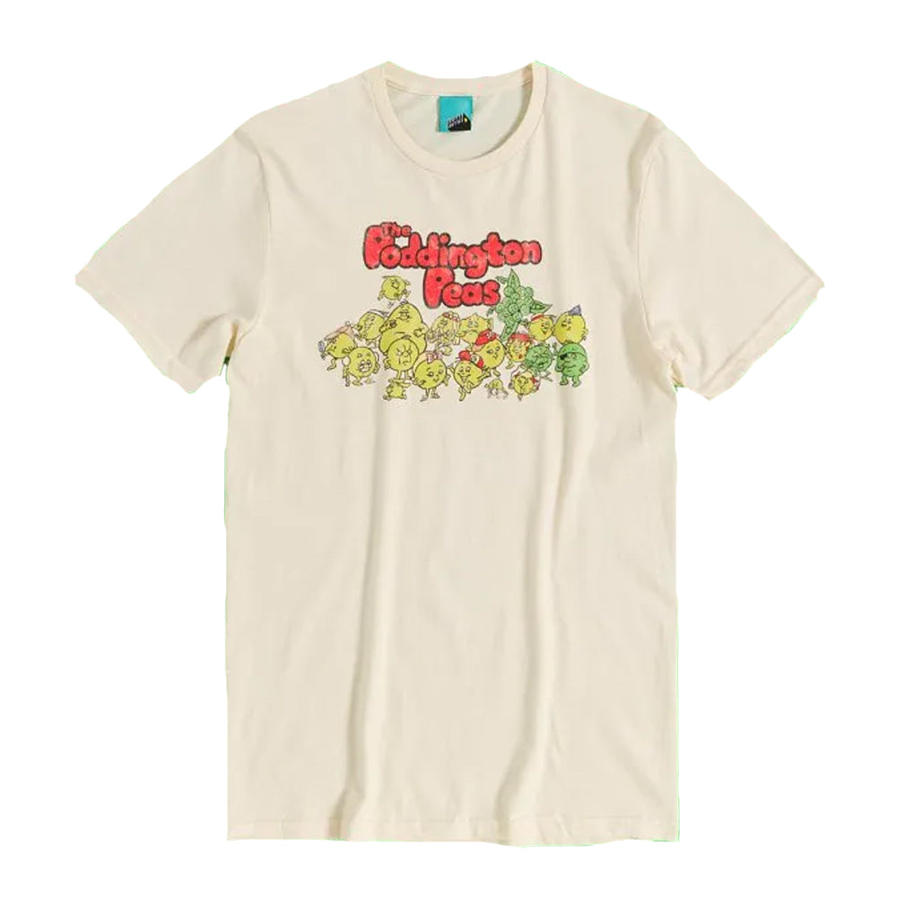 Natural - Front - The Poddington Peas Unisex Adult T-Shirt