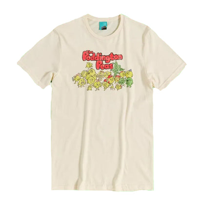 Natural - Front - The Poddington Peas Unisex Adult T-Shirt