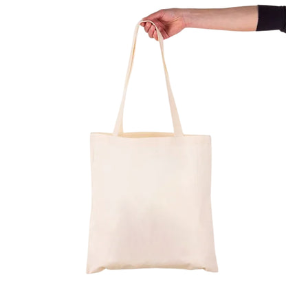 Ecru-Beige - Back - Ghibli Gang Tote Bag