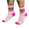 Pink - Lifestyle - Gremlins Unisex Adult Gizmo Cute Hearts Ankle Socks