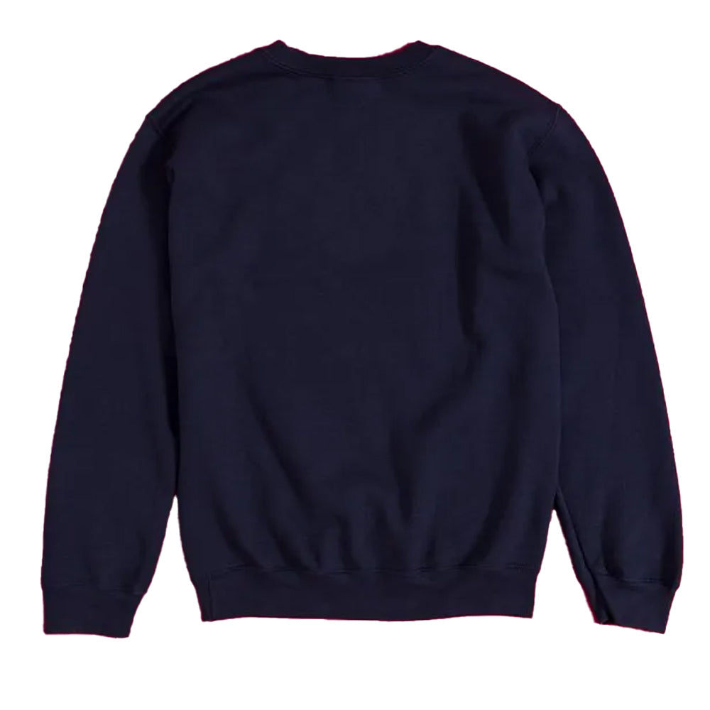 Navy Blue - Back - Die Hard Unisex Adult Nakatomi Corparation Christmas Sweatshirt