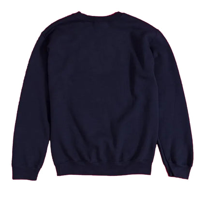 Navy Blue - Back - Die Hard Unisex Adult Nakatomi Corparation Christmas Sweatshirt