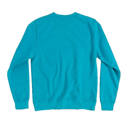 Turquoise - Back - Moomin Unisex Adult Sweatshirt