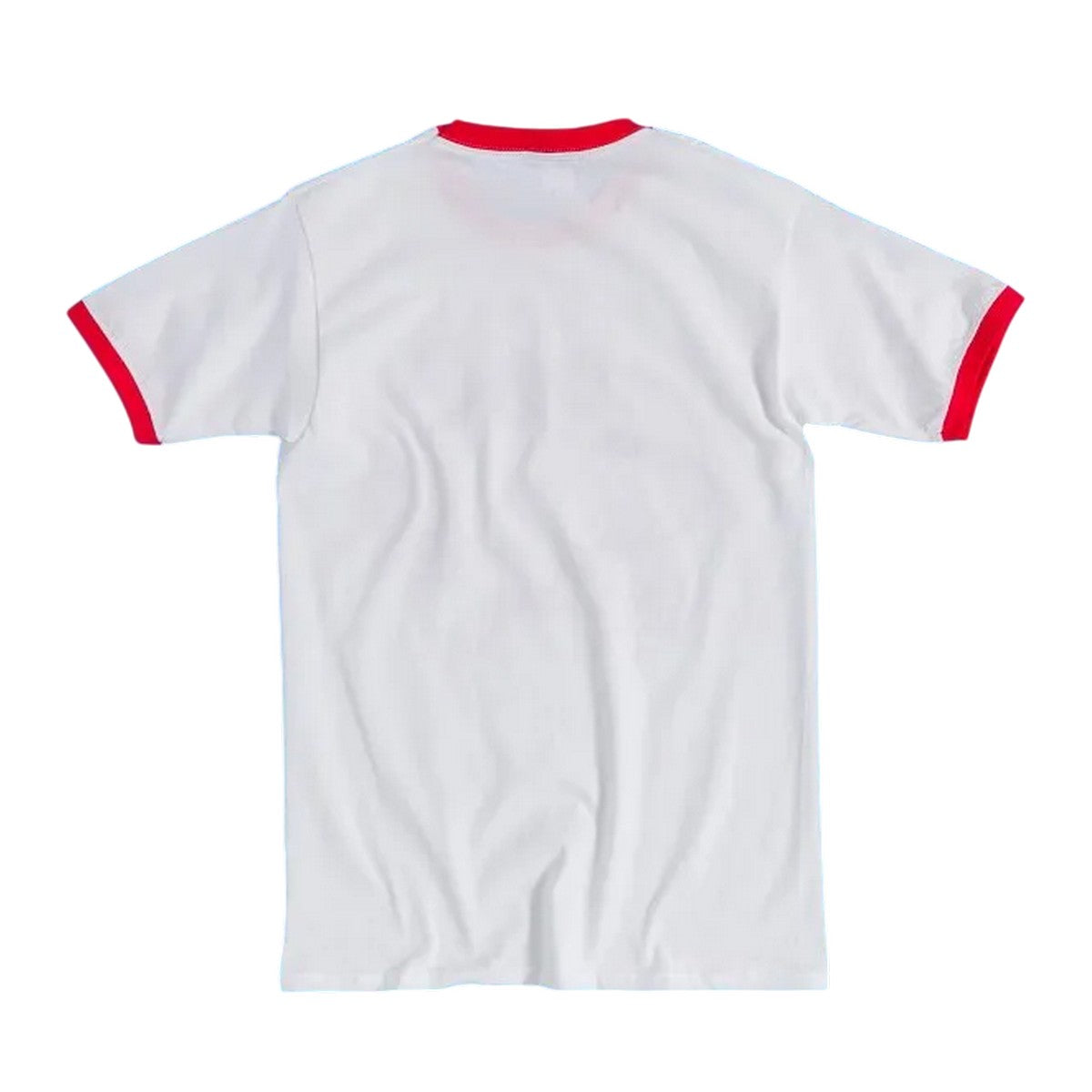 White - Back - Peanuts Unisex Adult Snoopy Ringer T-Shirt