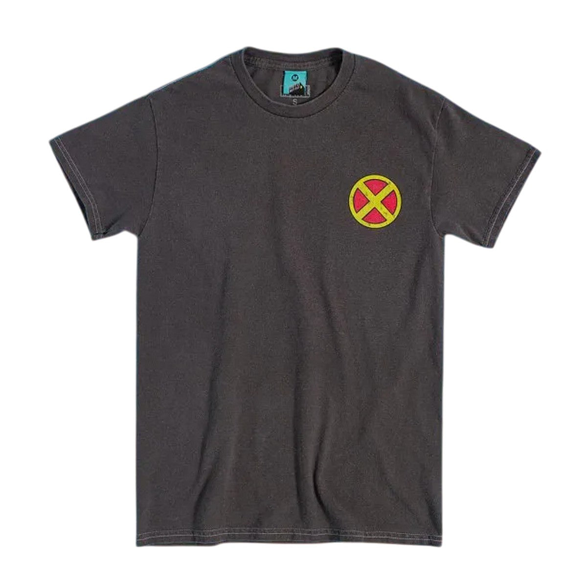 Charcoal - Front - X-Men 97 Unisex Adult Back Print Vintage Wash T-Shirt
