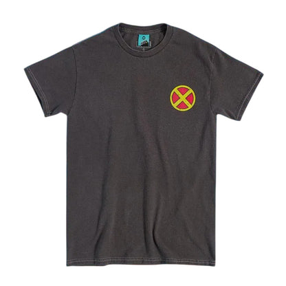 Charcoal - Front - X-Men 97 Unisex Adult Back Print Vintage Wash T-Shirt