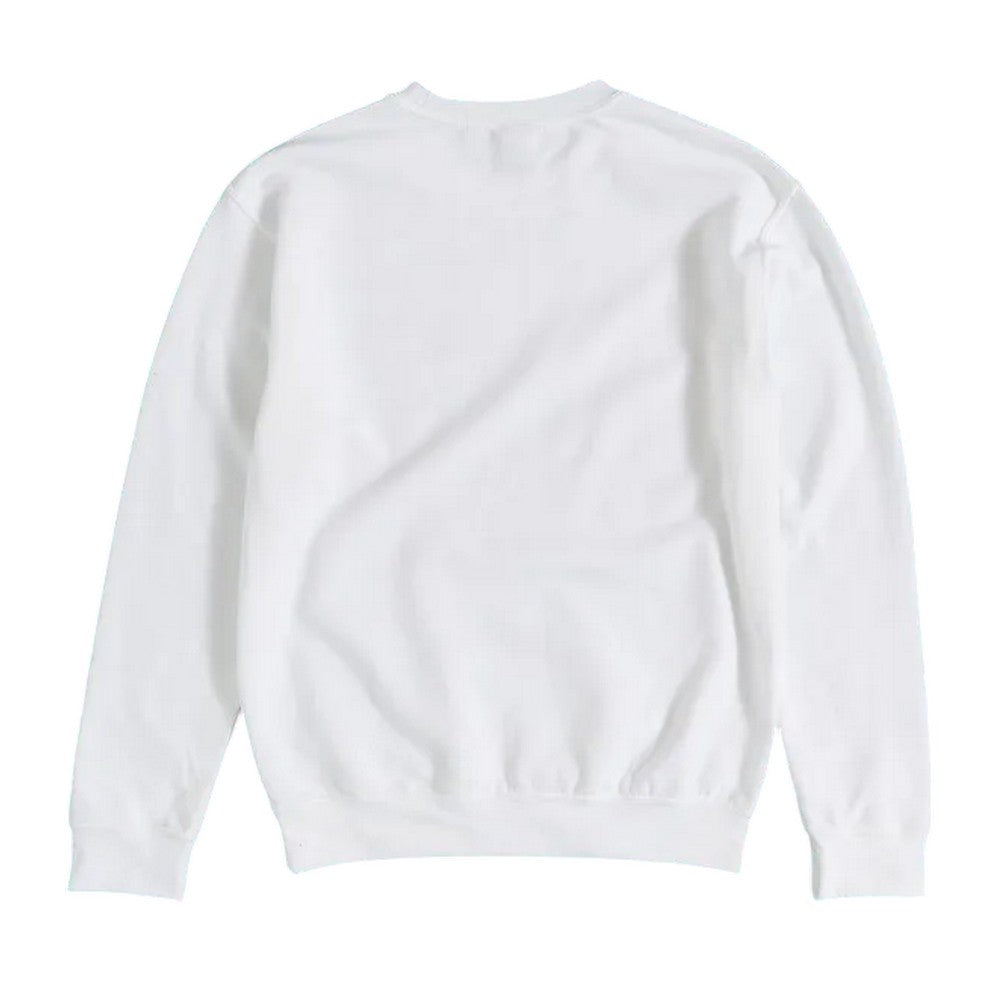 White - Back - Winnie the Pooh Unisex Adult Cosy Christmas Sweatshirt