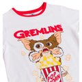 Red-White - Side - Gremlins Womens-Ladies Movie Night Gizmo Pyjama Set