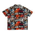 Multicoloured - Back - Gremlins Unisex Adult Movie Reel Button Front Shirt