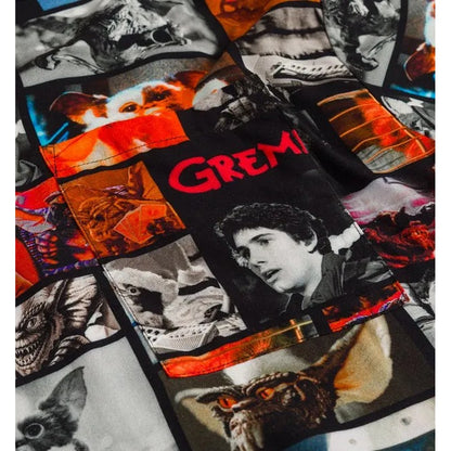 Multicoloured - Lifestyle - Gremlins Unisex Adult Movie Reel Button Front Shirt