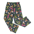 Black-Charcoal - Back - Gremlins Mens Stripe & Gizmo Lounge Pants