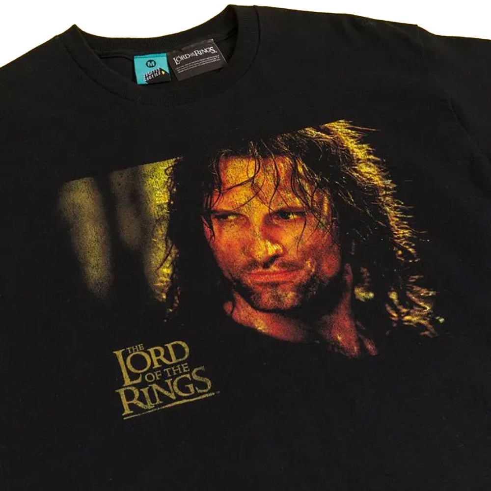 Black-Charcoal - Side - The Lord Of The Rings Unisex Adult Aragorn T-Shirt