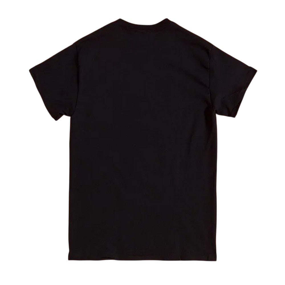 Black-Charcoal - Back - The Goonies Unisex Adult Skull And Crossbones Embroidered T-Shirt