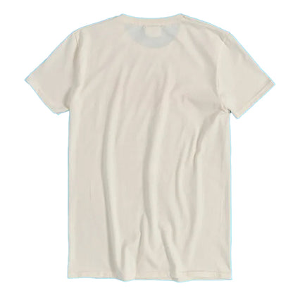 Beige - Back - Jaws Unisex Adult Movie Poster Distressed T-Shirt