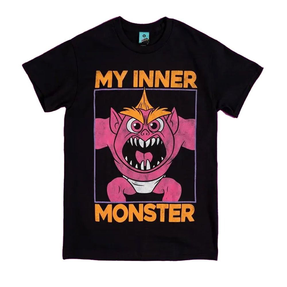 Black-Charcoal - Front - The Incredibles Unisex Adult My Inner Monster T-Shirt