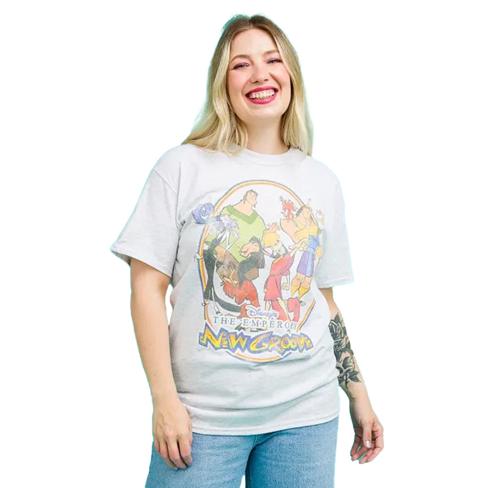 Grey - Lifestyle - The Emperor´s New Groove Unisex Adult T-Shirt