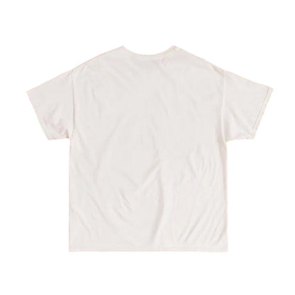 White-Off White - Back - The Texas Chainsaw Massacre Unisex Adult VHS Washed T-Shirt