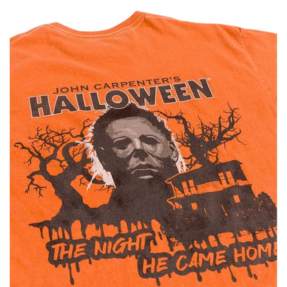 Orange - Lifestyle - Halloween Unisex Adult The Night He Came Home Back Print T-Shirt