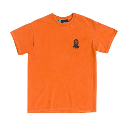 Orange - Front - Halloween Unisex Adult The Night He Came Home Back Print T-Shirt