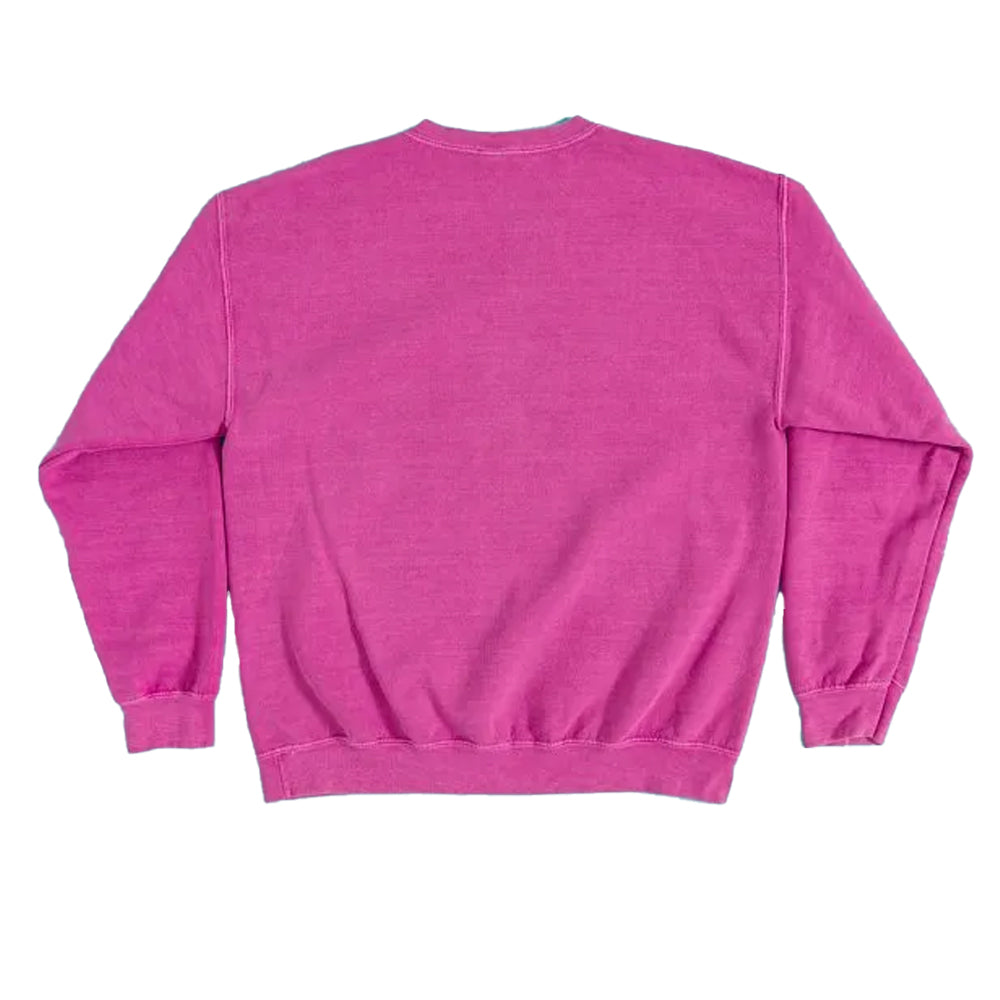 Red - Back - Moomin Unisex Adult Vintage Washed 80th Sweatshirt