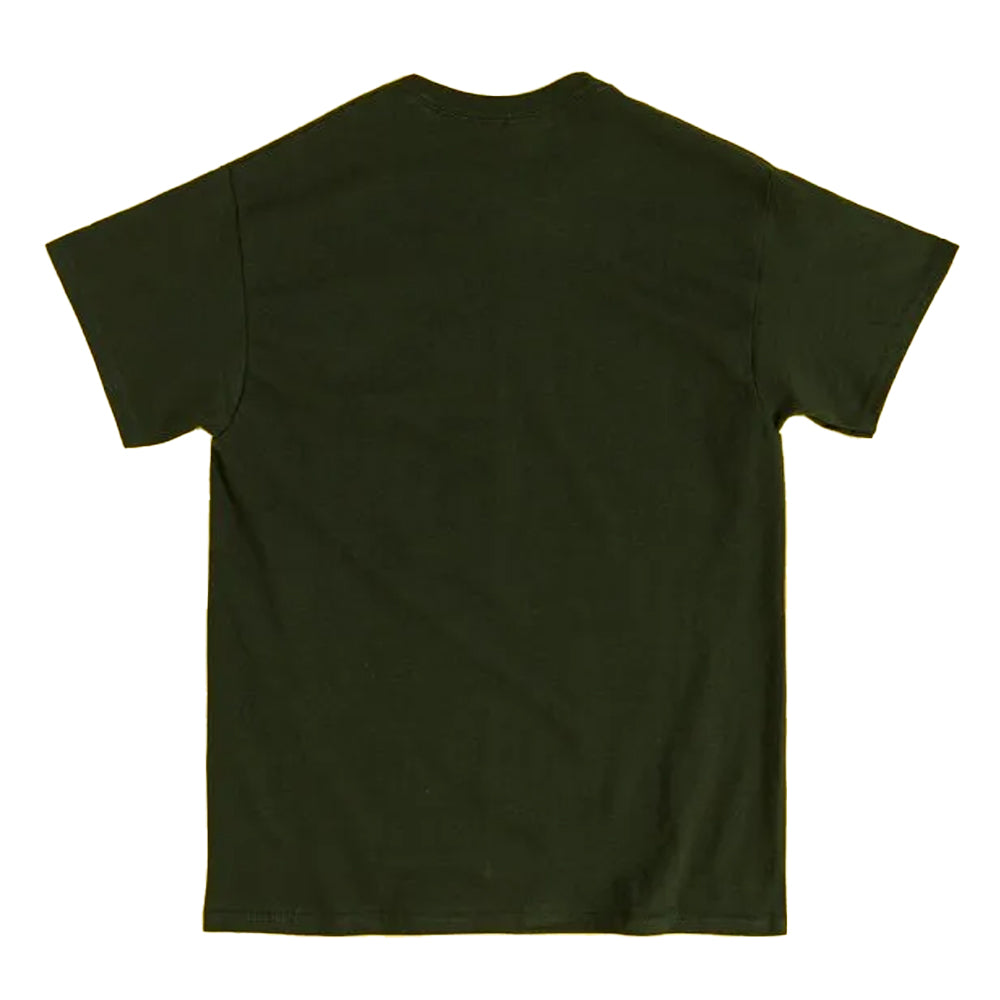 Green - Back - The Lord Of The Rings Unisex Adult Green Dragon Embroidered T-Shirt