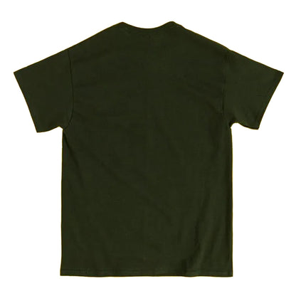 Green - Back - The Lord Of The Rings Unisex Adult Green Dragon Embroidered T-Shirt