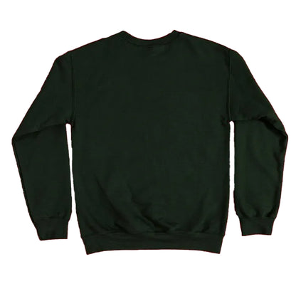 Green - Back - Peanuts Unisex Adult Charlie Brown Christmas Sweatshirt