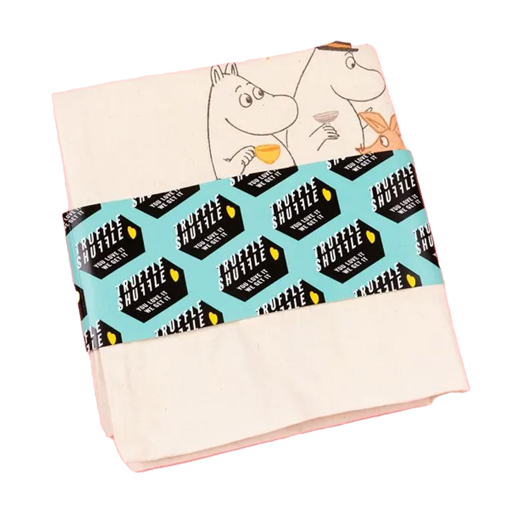 Off White - Back - Moomin Friends Tote Bag