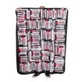 Black - Front - Generic Horror Movies Fleece Blanket