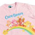Pink - Side - Care Bears Unisex Adult Rainbow T-Shirt