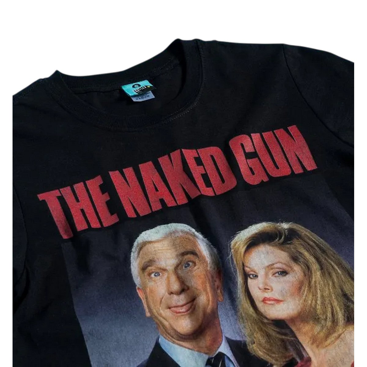Black - Back - The Naked Gun Unisex Adult Frank & Jane T-Shirt