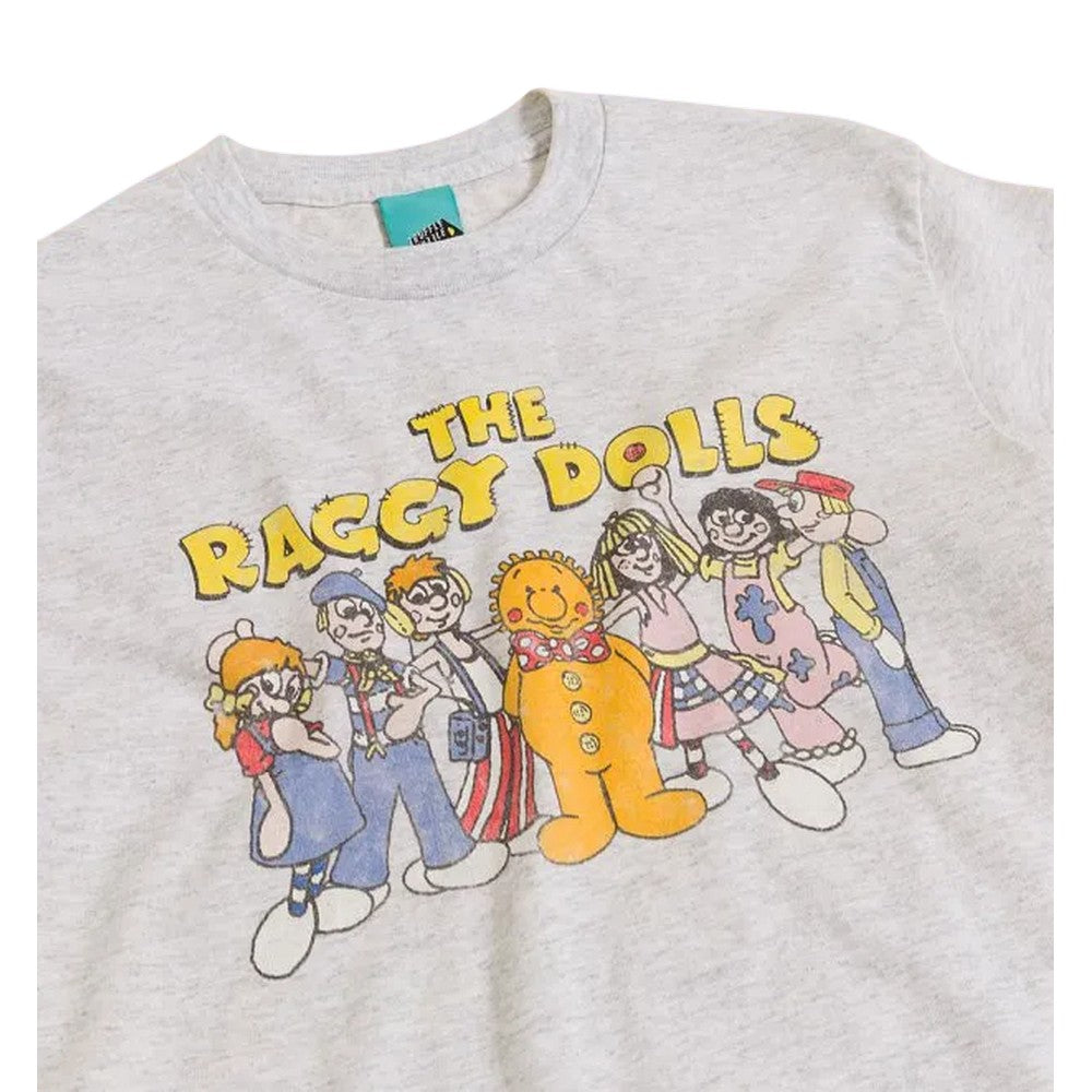 Grey - Side - The Raggy Dolls Unisex Adult T-Shirt