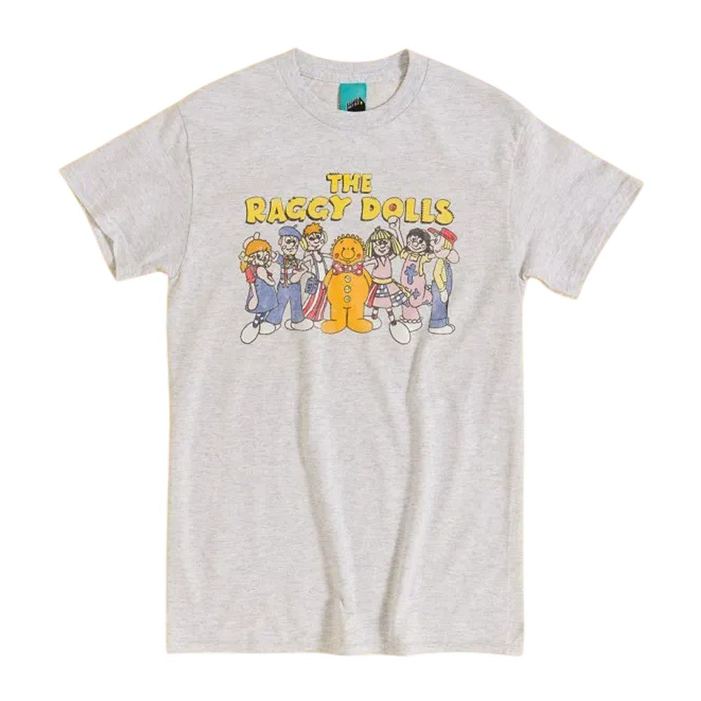Grey - Front - The Raggy Dolls Unisex Adult T-Shirt