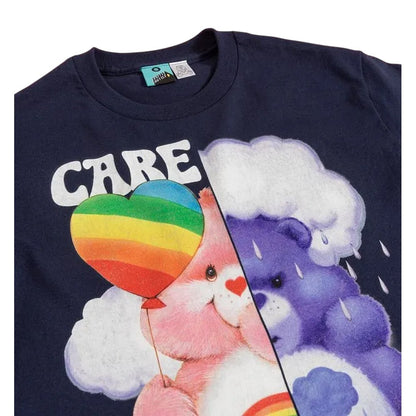 Navy Blue - Side - Care Bears Unisex Adult Graphic T-Shirt