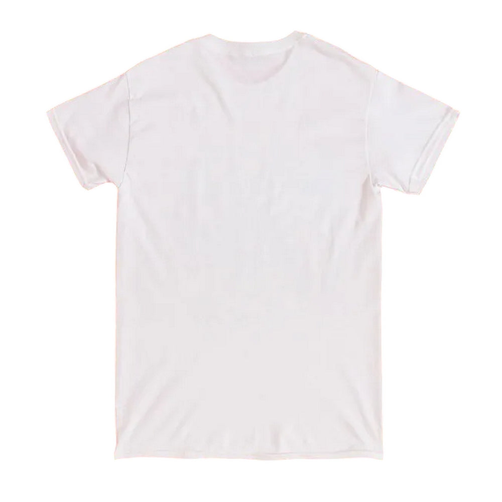 White - Back - Fraggle Rock Unisex Adult Dance Your Cares Away Swirl T-Shirt