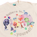 White - Side - Inside Out Unisex Adult Believe In Yourself T-Shirt