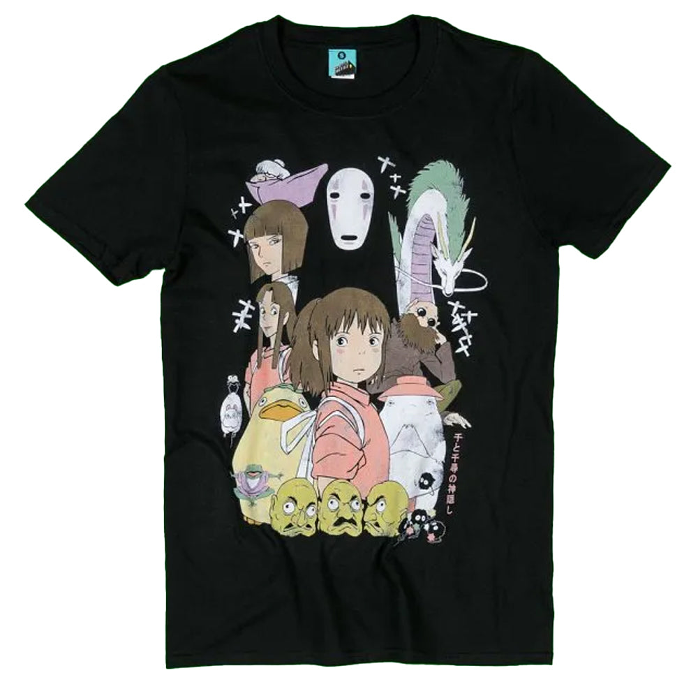 Charcoal - Front - Spirited Away Unisex Adult T-Shirt