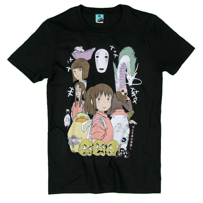 Charcoal - Front - Spirited Away Unisex Adult T-Shirt